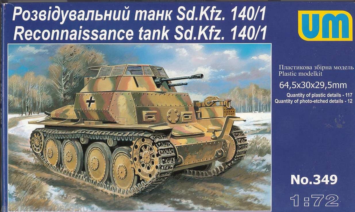 Reconnaissance tank Sd. 140/1 UM