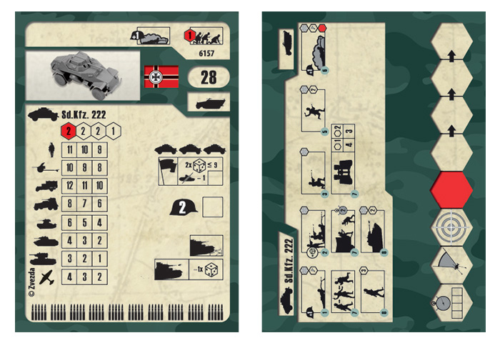 6157 Немецкий бронеавтомобиль Sd.Kfz 222 Звезда