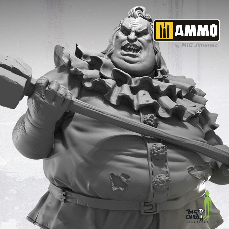 BCFO54003 Миниатюра Ishmael Holdsworth the Clown BIG CHILD