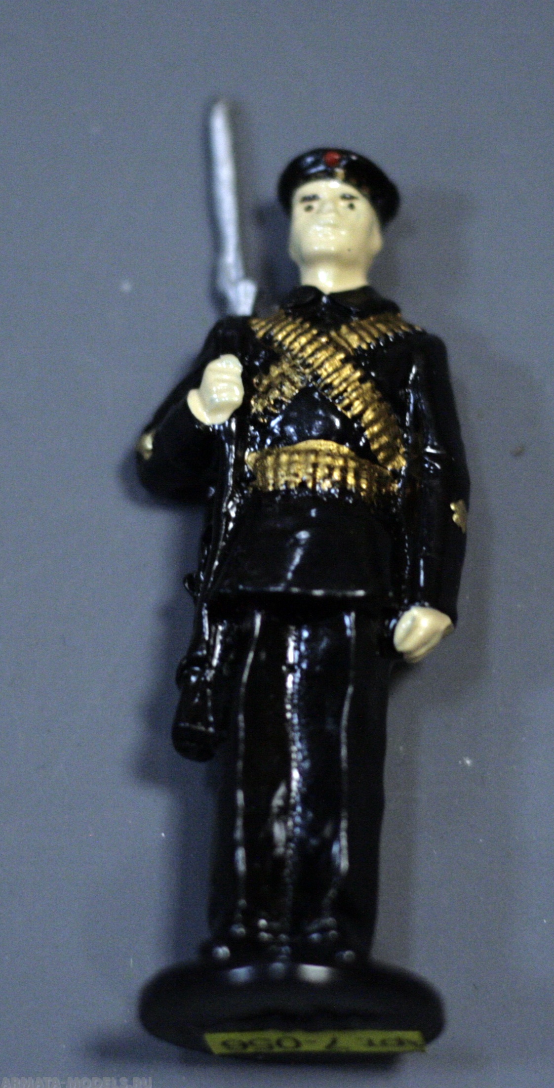 7-056 окрашеная фигура Матрос в бушлате. Оборона Одессы Солдатики "Ура"