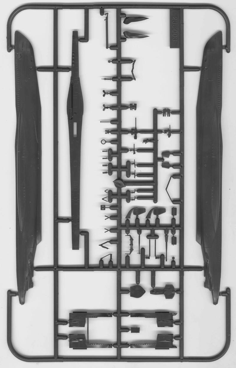 235003F Германская подводная лодка тип VIIC/41 Флагман