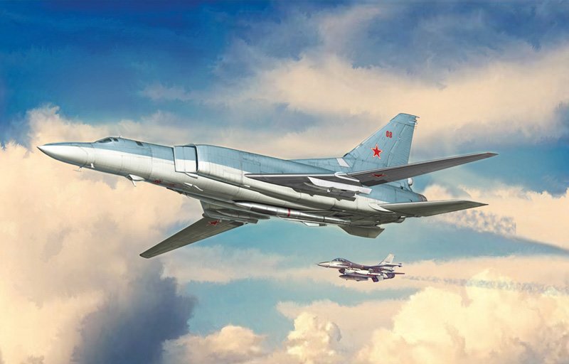 1440ИТ Самолет TU-22M2 BACKFIRE B Italeri