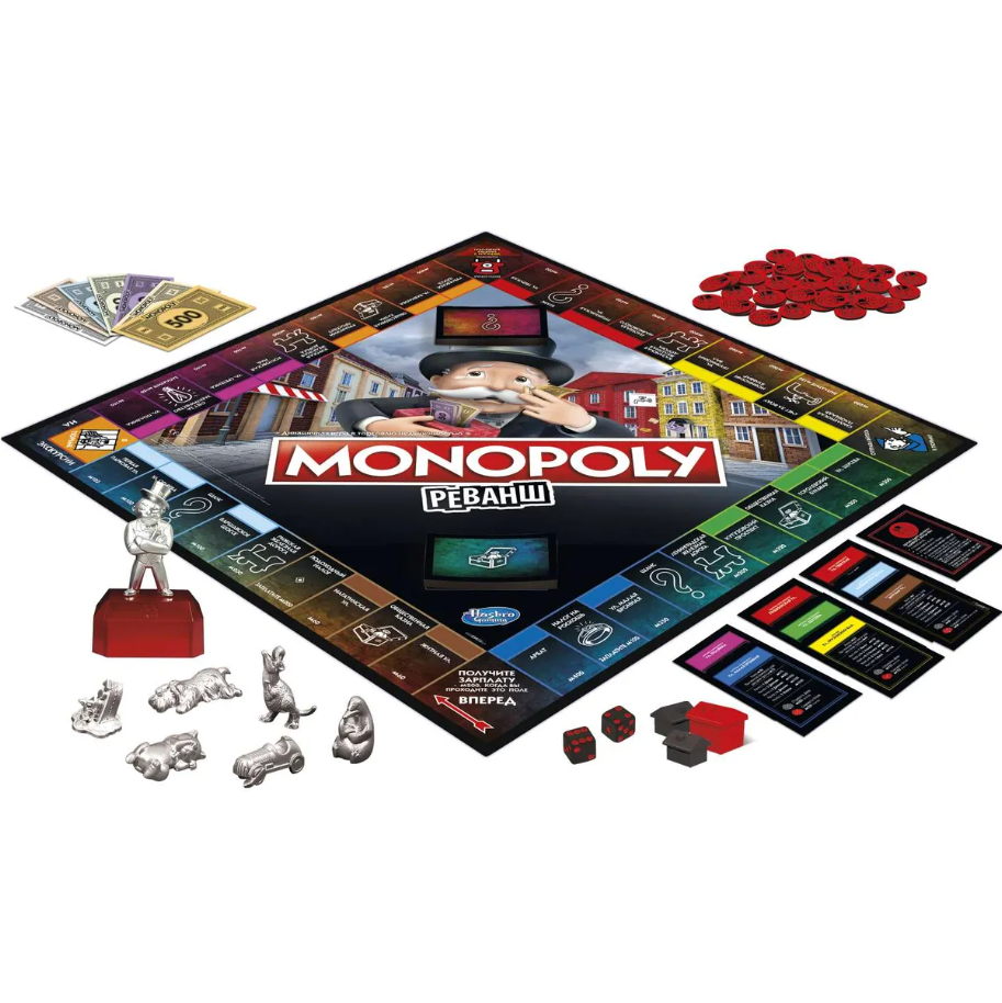 E9972121 Игра настольная Hasbro Gaming Монополия Реванш