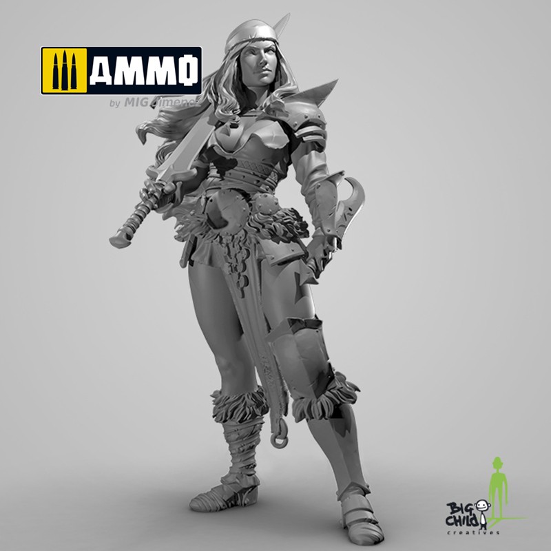 BCRL700001 Миниатюра Alaana the Bloody Blade BIG CHILD