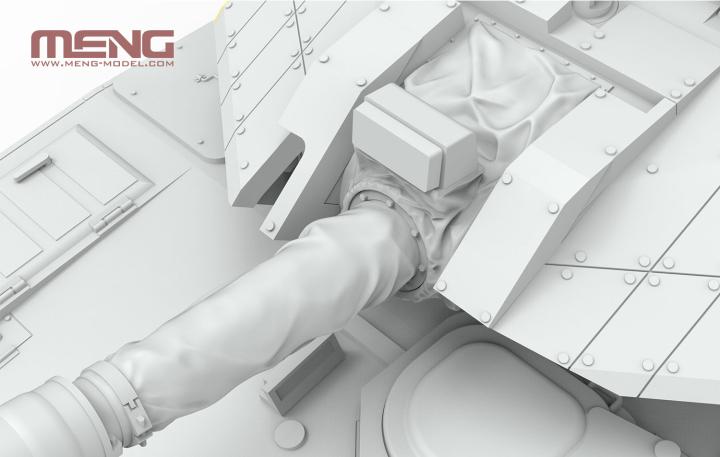 TS-050 Танк PLA ZTQ15 с дополнительной броней Meng