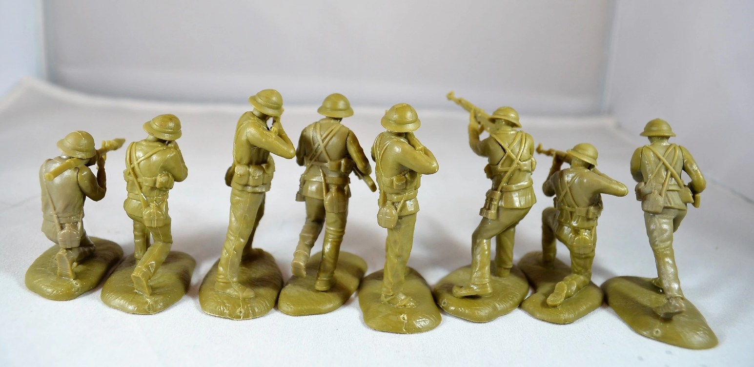 TSSD30 Фигуры NVA (North Vietnamese Army) soldiers (16 x 1/32 figures) TSSD
