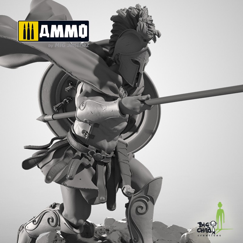 BCEH75011 Миниатюра Spartan Hoplyte 1 BIG CHILD
