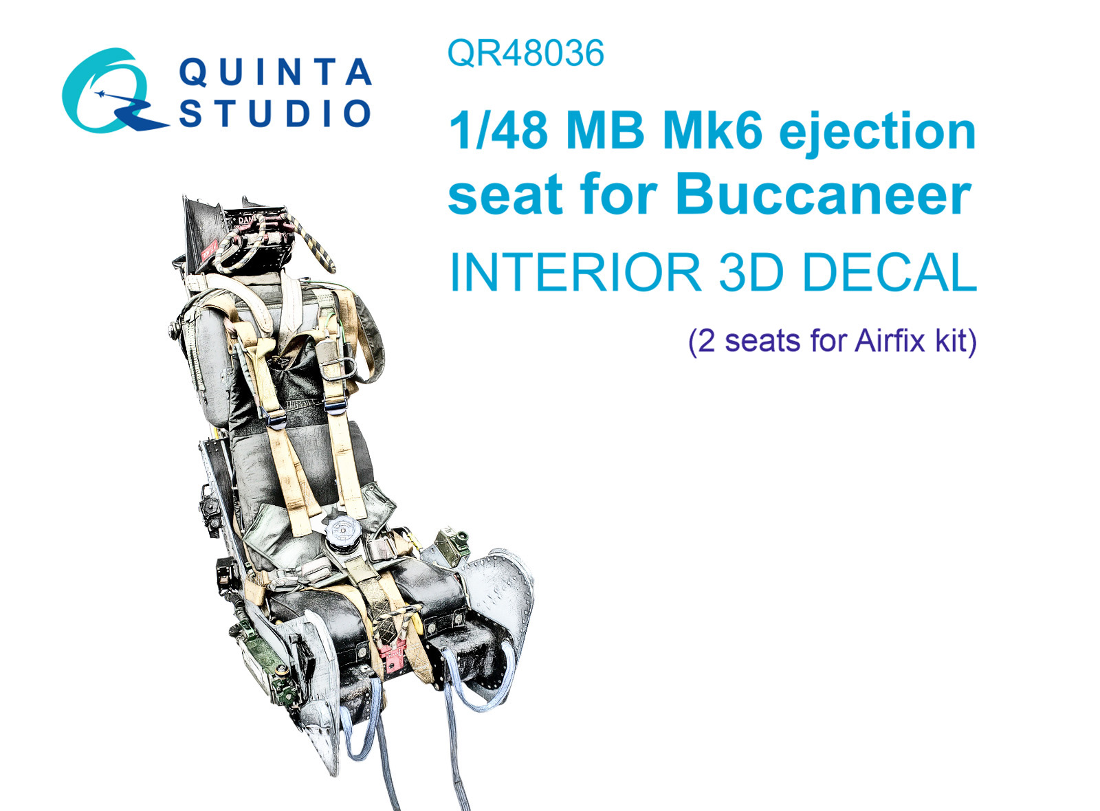 QR48036 Кресло MB Mk.6 для Buccaneer (Airfix), 2 шт.