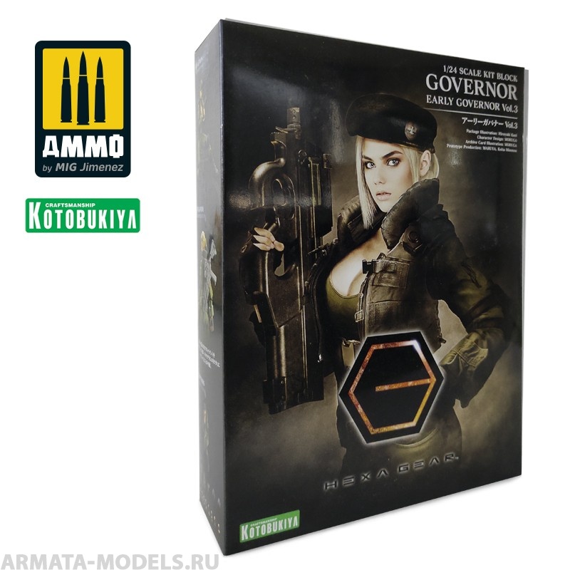 KTOHG052 Коллекционая сборная модель  Hexa Gear Plastic Model Kit 1/24 Early Governor Vo KOTOBUKIYA