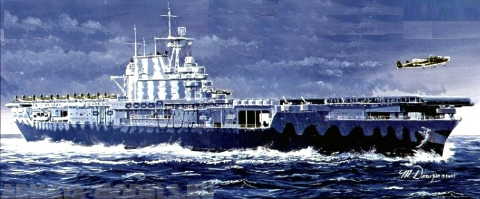 05727 Авианосец  CV-8 Хорнет Trumpeter