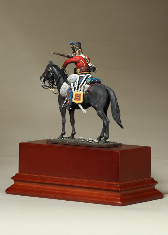 5424SOGA French hussar. Firefight at outposts. SOGA Miniatures