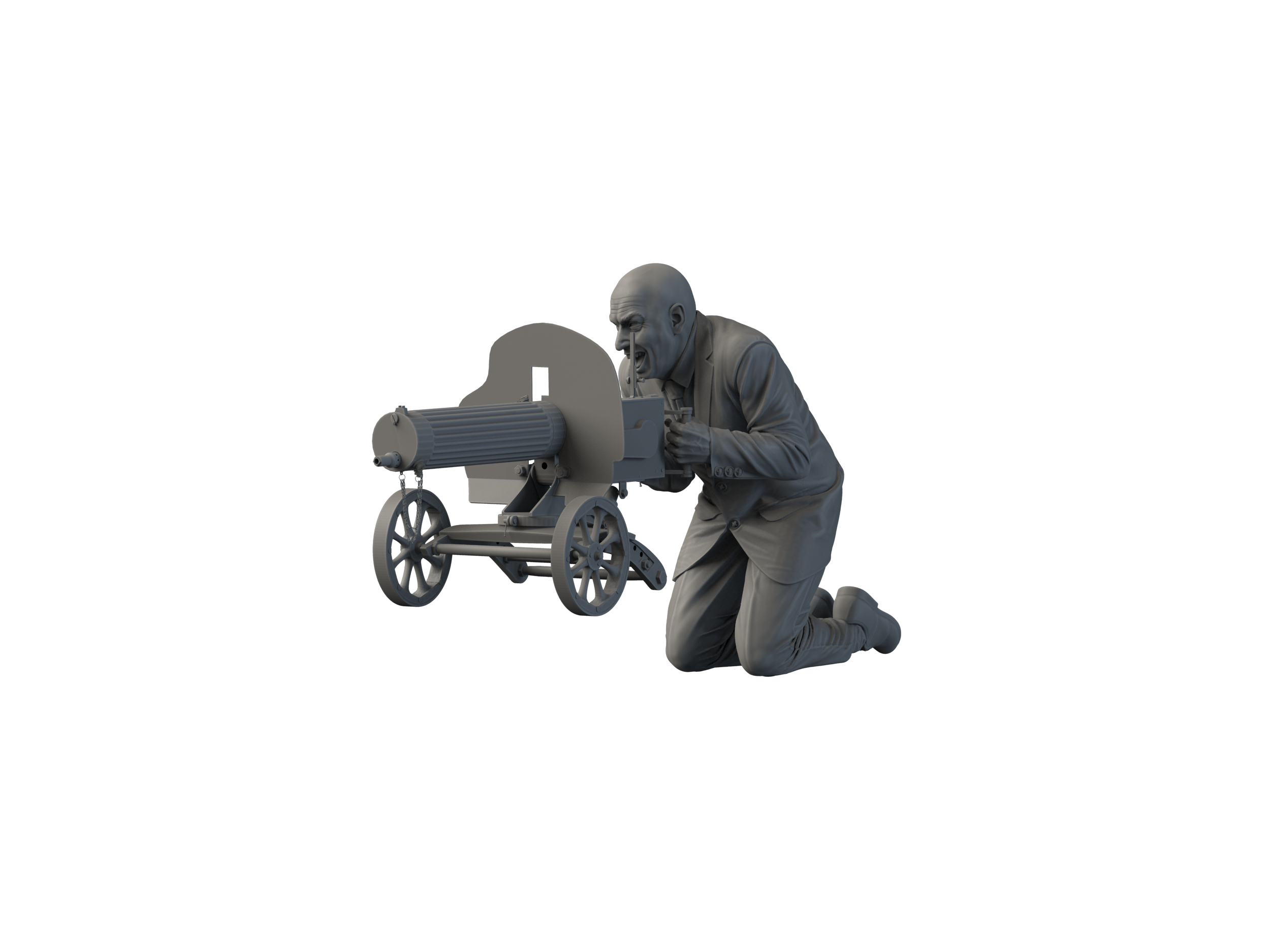 AM35132 Фигура Брат с пулеметом Arma Models