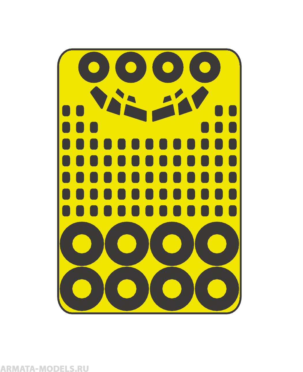 AM144140 Маска окрасочная для Боинг 737-700 от компании Звезда (7027)