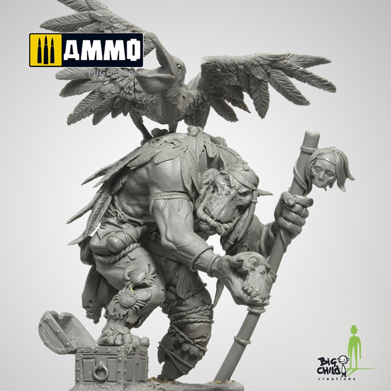 BCBS700010 Миниатюра Papa Jambo the Mighty Shaman BIG CHILD