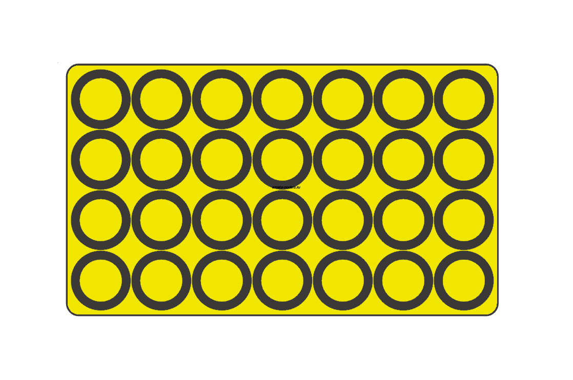 AM35106 Маска окрасочная на катки Т-90/БМПТ Звезда