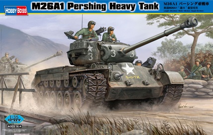 82425 Танк M26A1 Pershing Heavy Tank Hobby Boss