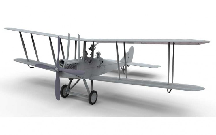 A02101 Самолет Royal Aircraft Factory BE2c Airfix