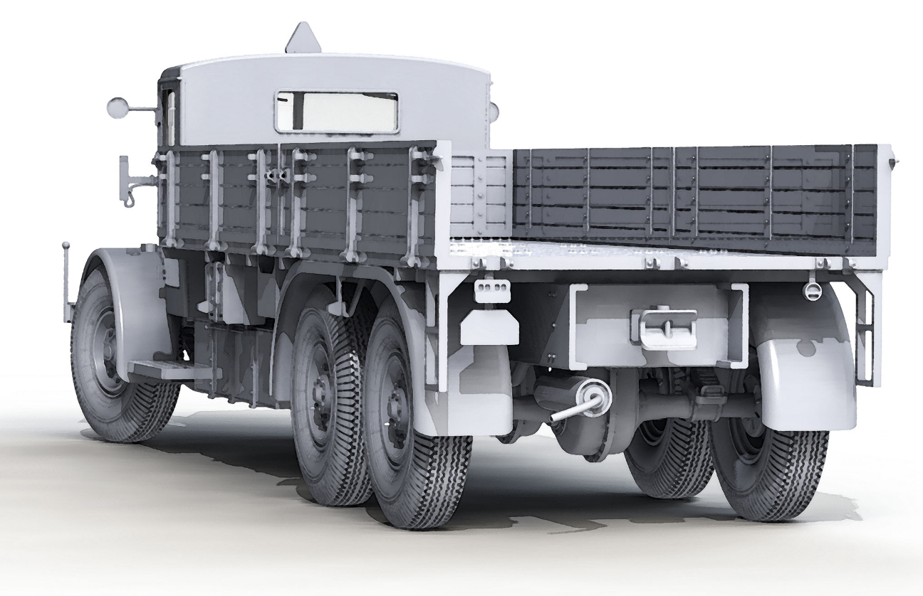 DW35001 Немецкий тягач  Faun L900 Hardtop 2in1 Das Werk