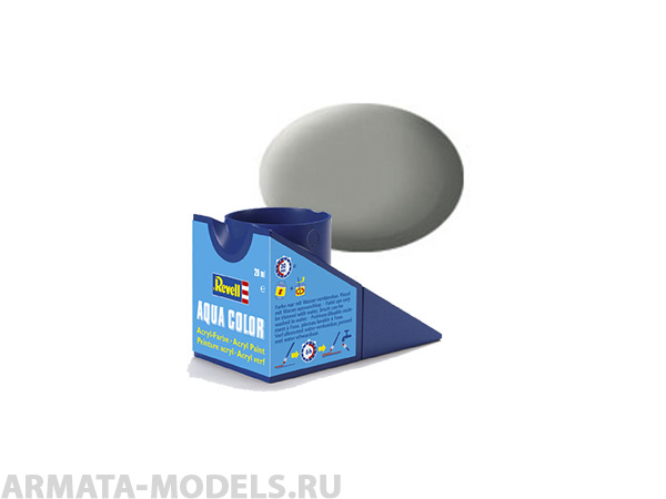 36175 Аква-краска темно-серая матовая