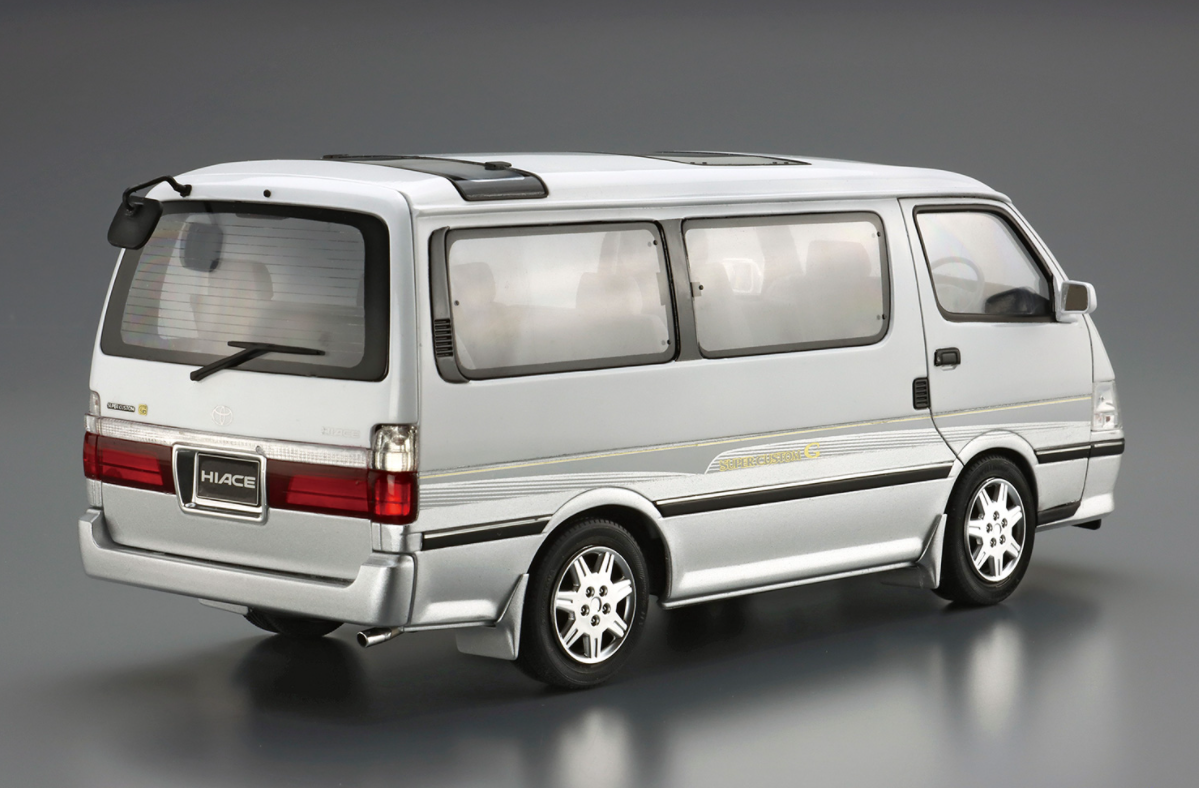 06274 Toyota HiAce Super Custom G '99 Aoshima