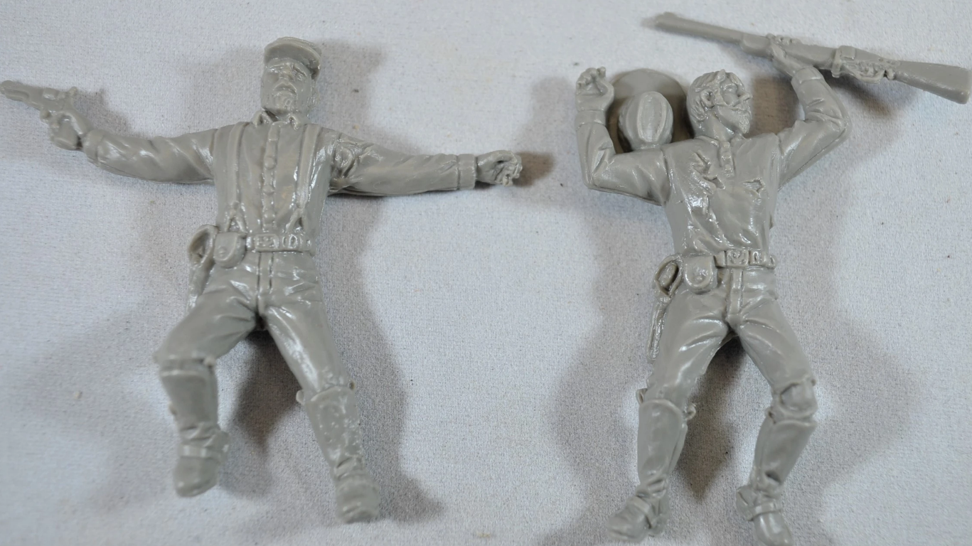 TSSD17 Фигуры Dismounted Cavalry with Casualties  (12 x 1/32 figures) TSSD