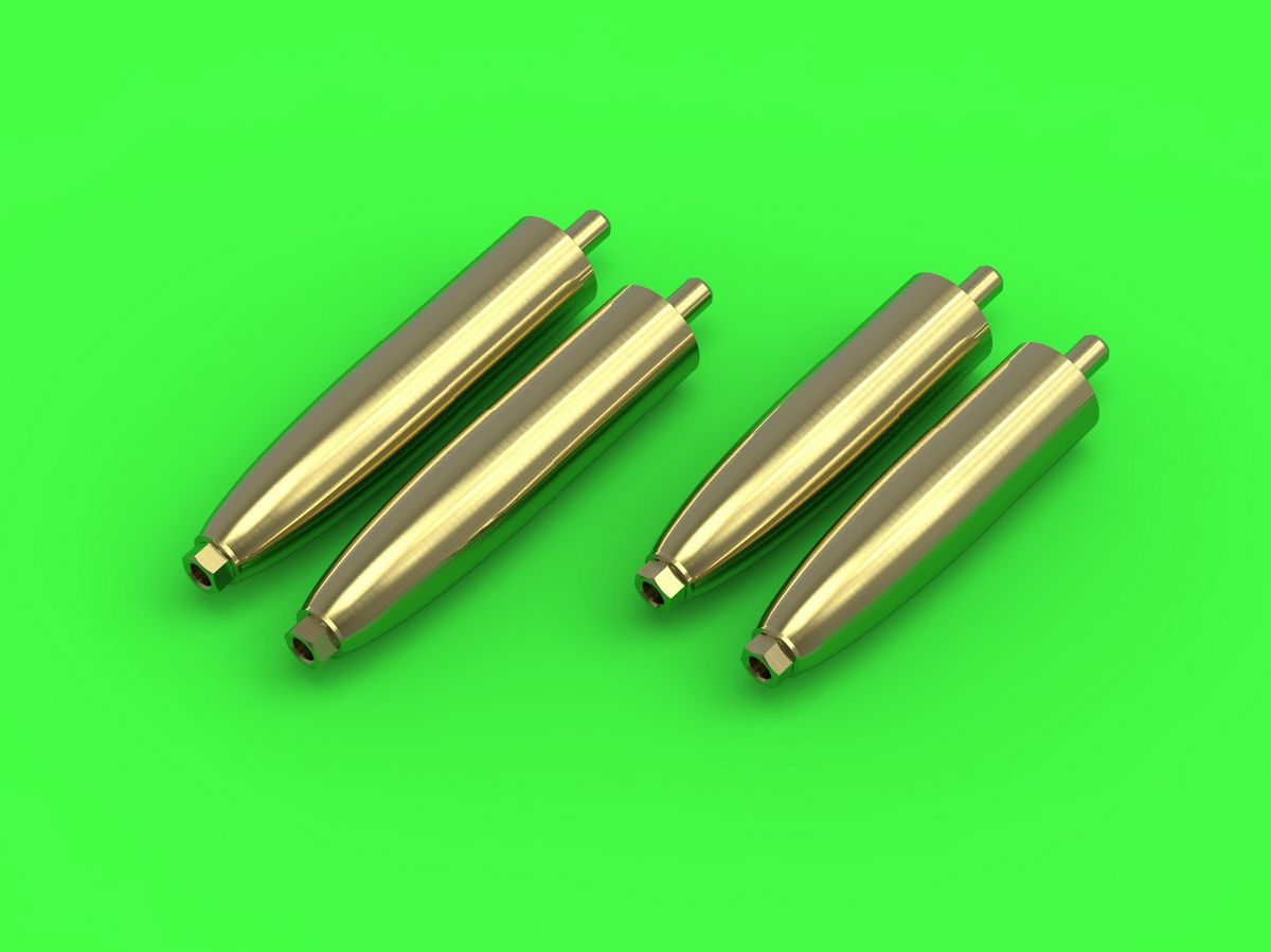 AM-32-095 Hawker Tempest Mk.V Early - 20-мм пушечные стволы Hispano в обтекателях