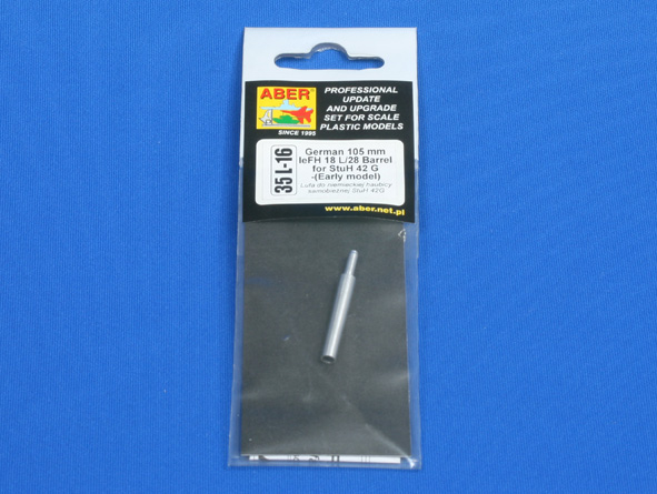 ABR-35-L-16  Дополнения для  German 105 mm leFH 18 L/28 Barrel for StuH42G –(Early model) для  1/35
