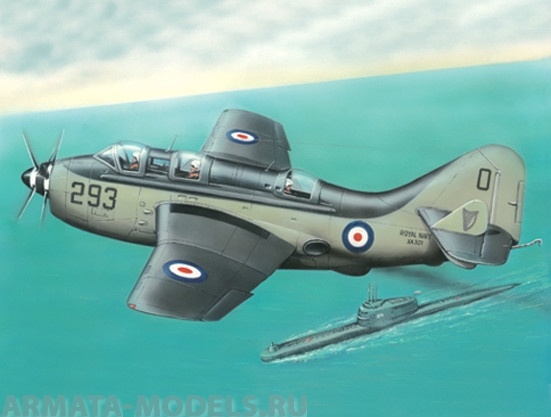 ЕЕ72266 Ганнет П/лодочный самолет Восточный экспресс