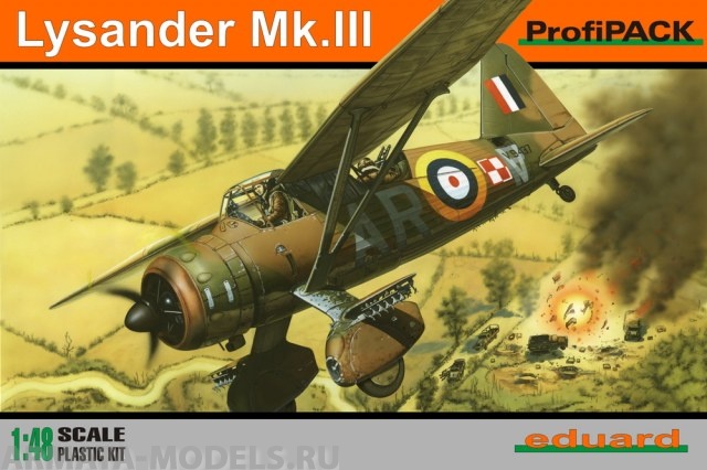 8290 Самолет Lysander Mk. III EDUARD
