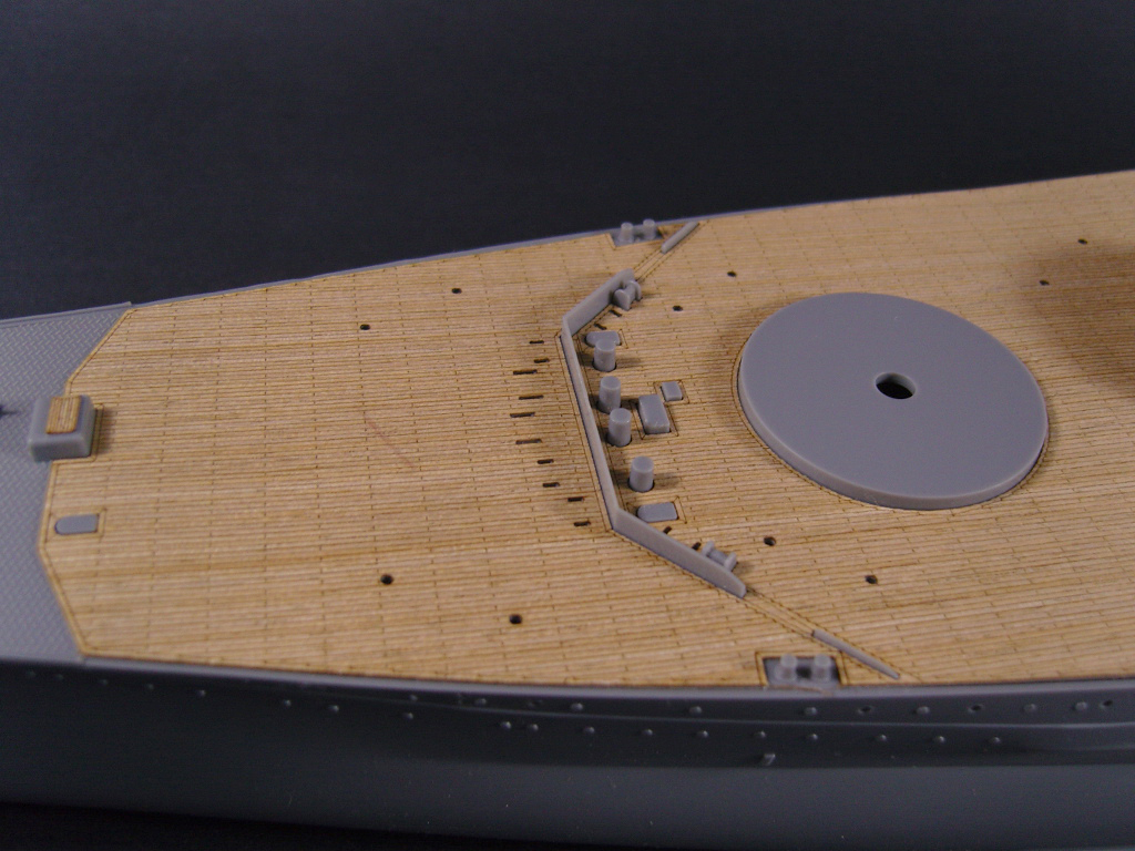 AW10076 Деревянная палуба для IJN Yamato