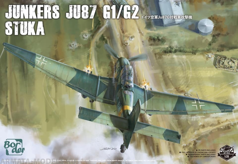 BF-002  Junkers Ju87 G1/G2 Stuka BORDER MODELS