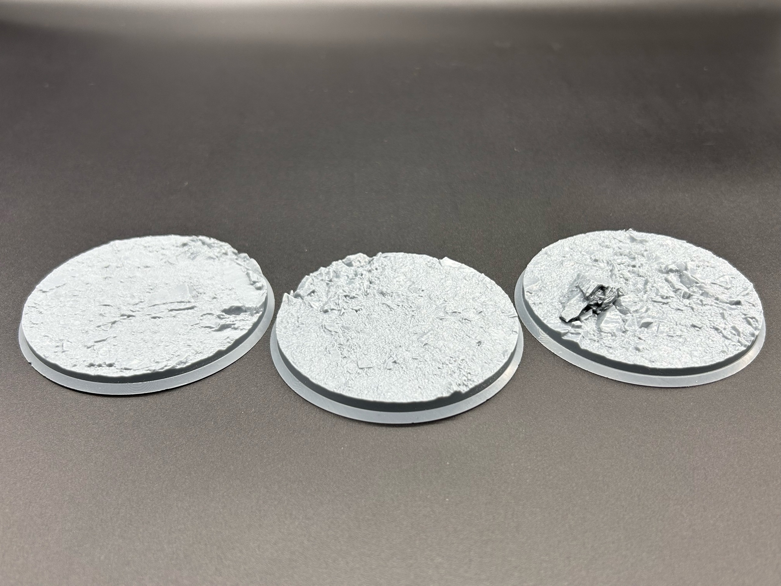 AM0017 Подставки для миниатюр круглые 82 мм, набор-1, 3 шт