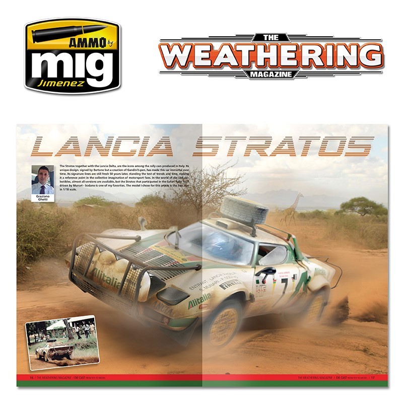 AMIG4772 Ammo Mig Журнал Weathering на русском языке выпуск №  23  ISSUE 23. DIE CAST: FROM TOY TO MODEL (Russian)