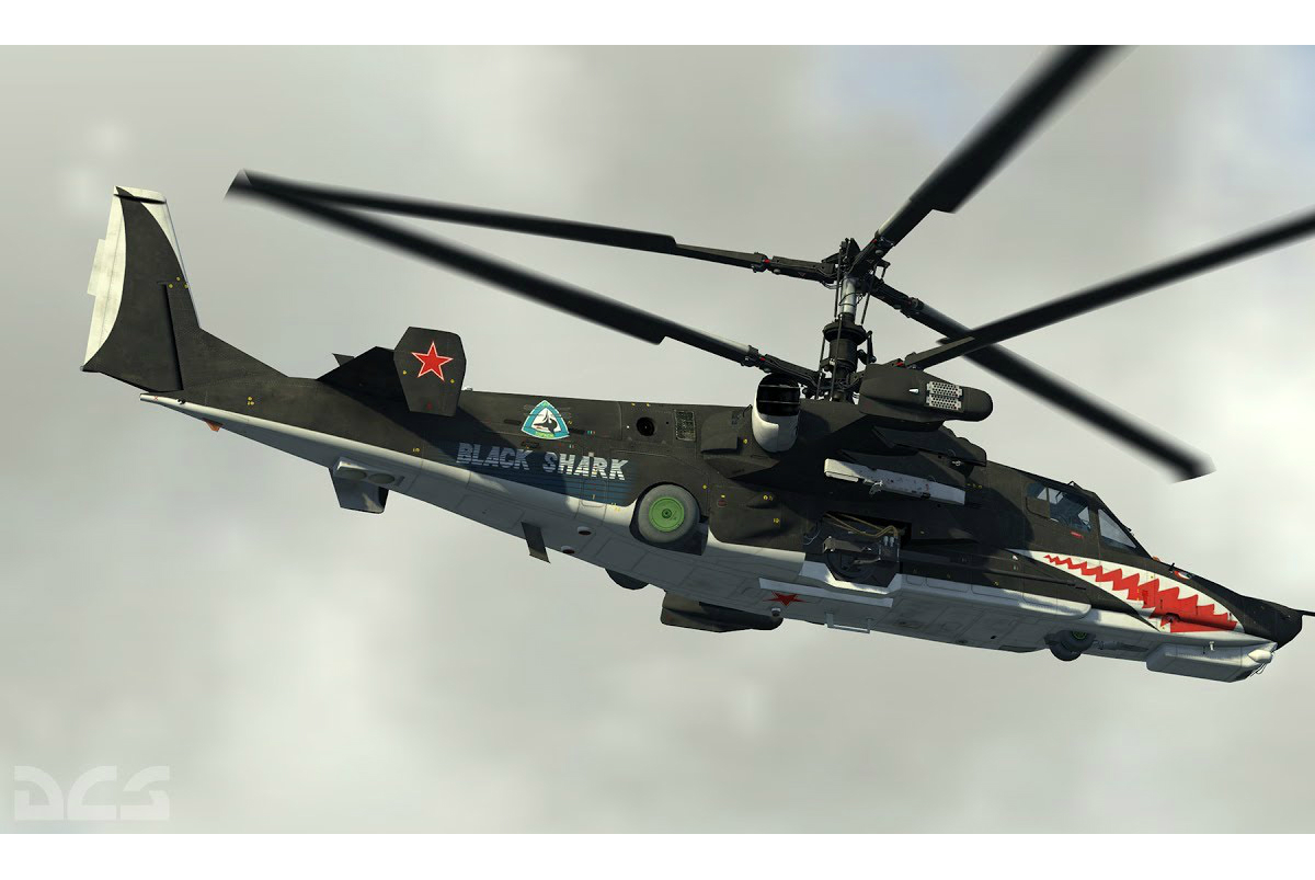 72044 Российский ударный вертолет тип 50 Черная Акула (без смолы) ARK model