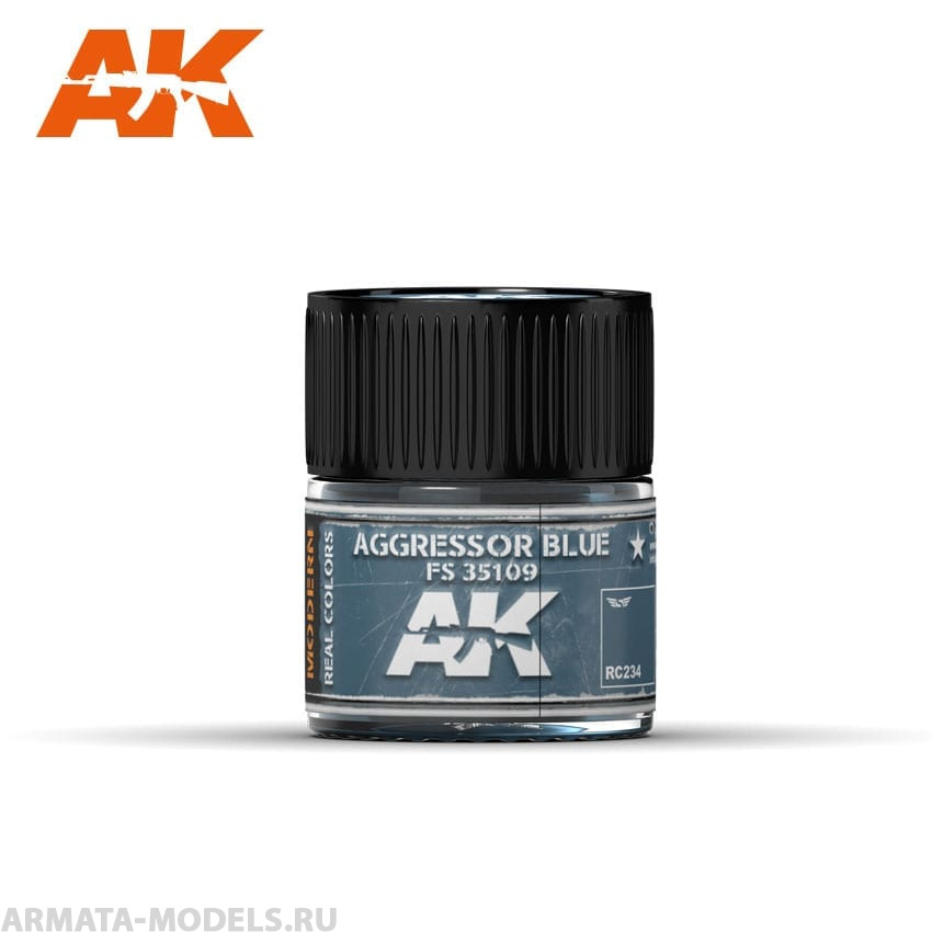 RC234 Краска Aggressor Blue FS 35109 10ml