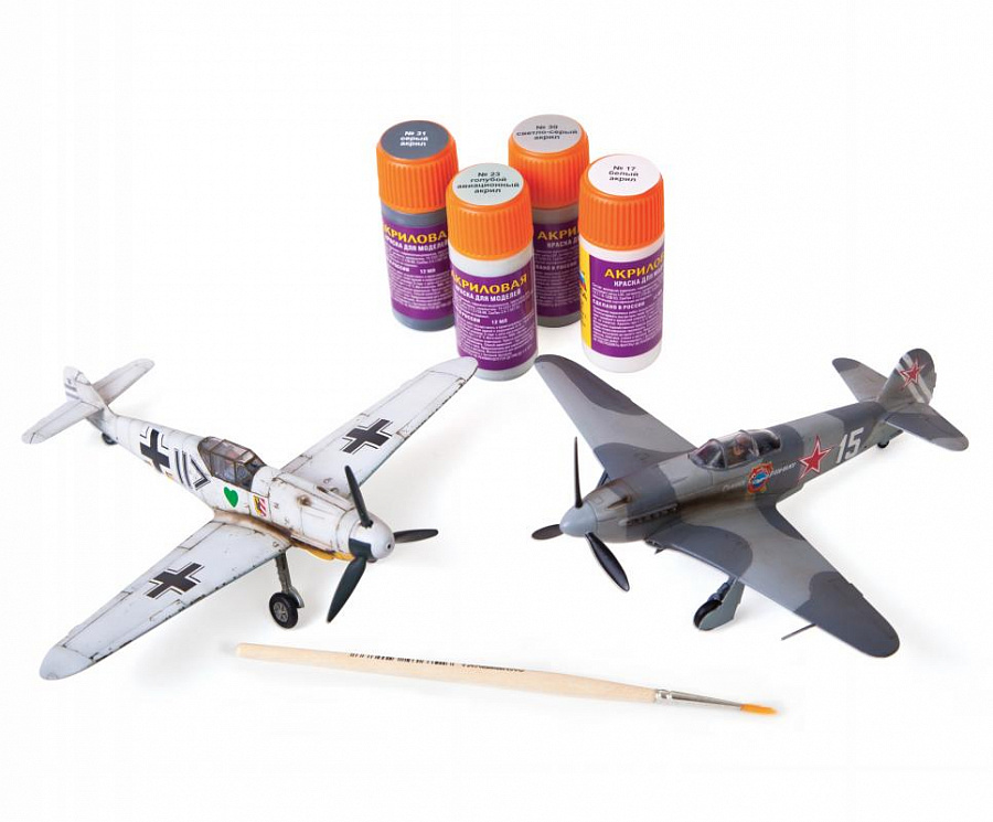 5201 Великие противостояния. Мессершмитт Bf-109 против Як-3 Звезда