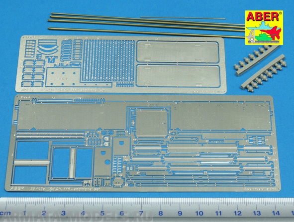 ABR-35-103  Дополнения для  German Tank Transporter Sd.Ah.116 – Vol.2- additional set для Tamiya 1/35