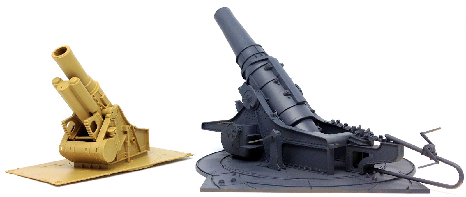 2018Т  Skoda 42cm M.1917 Heavy Siege Howitzer with Erich von Manstein  Takom