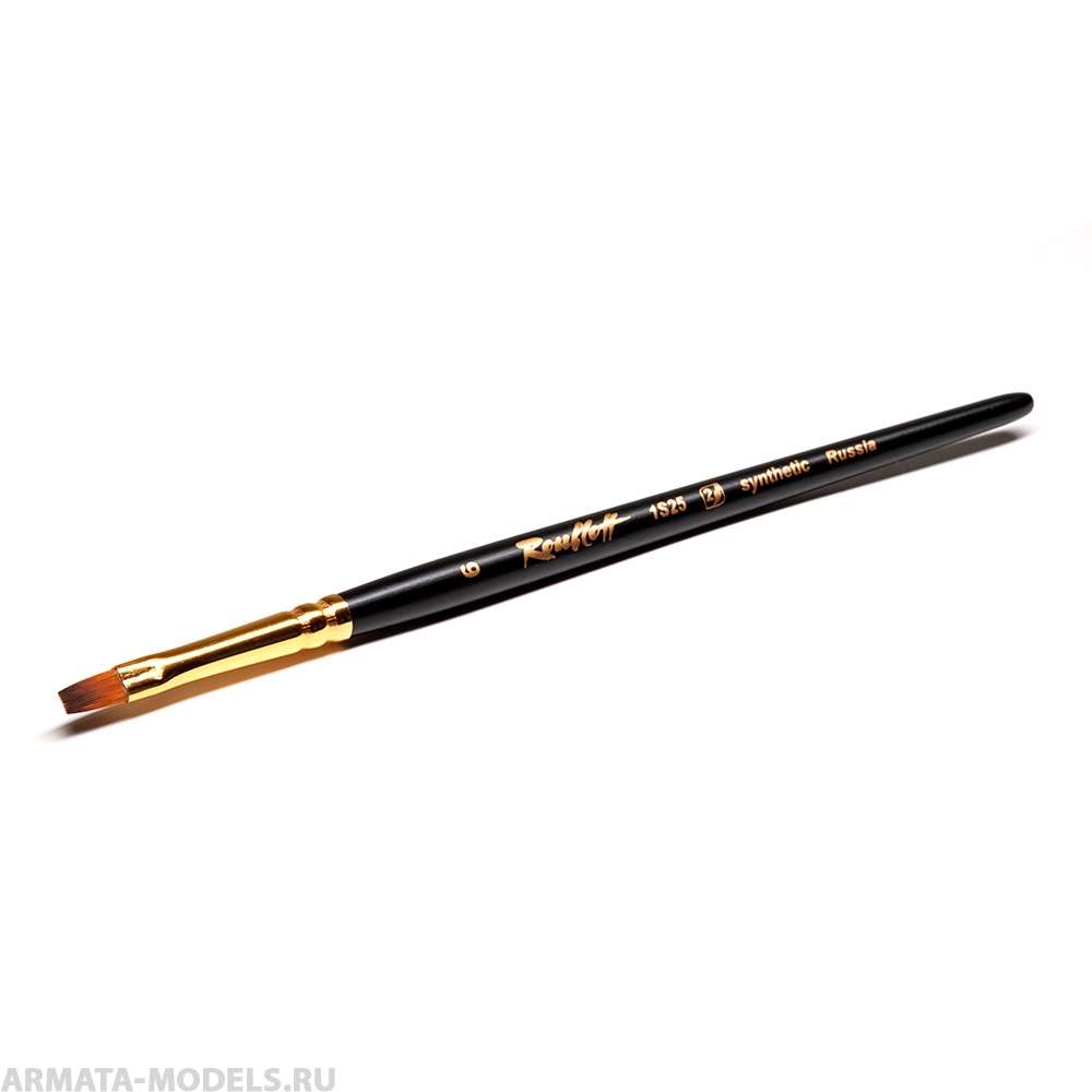 ЖS2-06,05Ж Кисть Roubloff синтетика имитация колонка плоская 6 серии 1S25