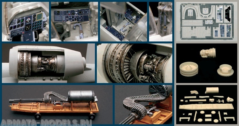 26001ИТ Набор для улучшения А-10А Italeri