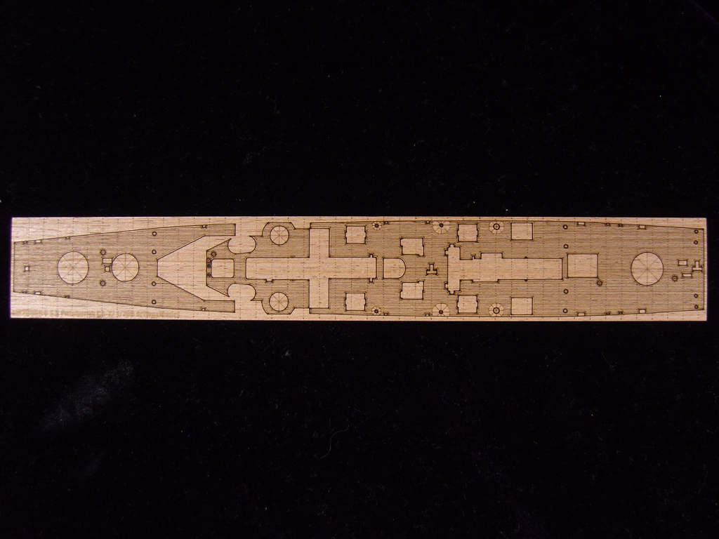 AW20069 Деревянная палуба для U.S.S Pittsburgh CA-72