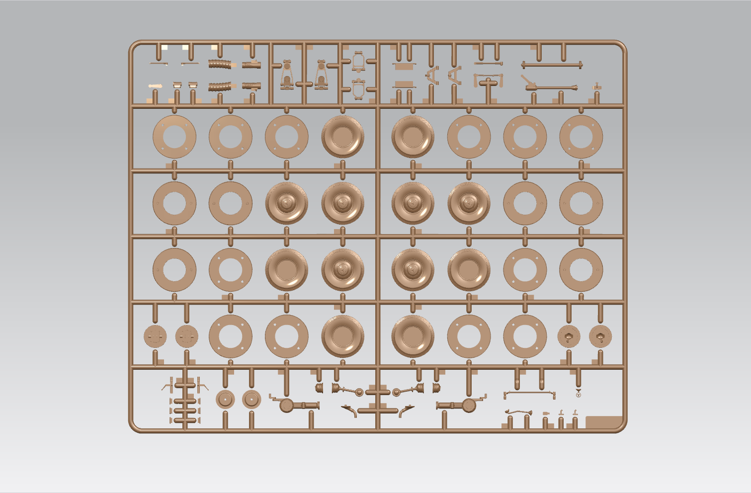 35533 Typ 770K (W150) Tourenwagen, германский персональный автомобиль ICM