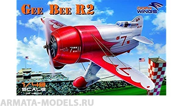 DW 48001 Самолет Gee Bee Super Sportster R-2 Dora Wings