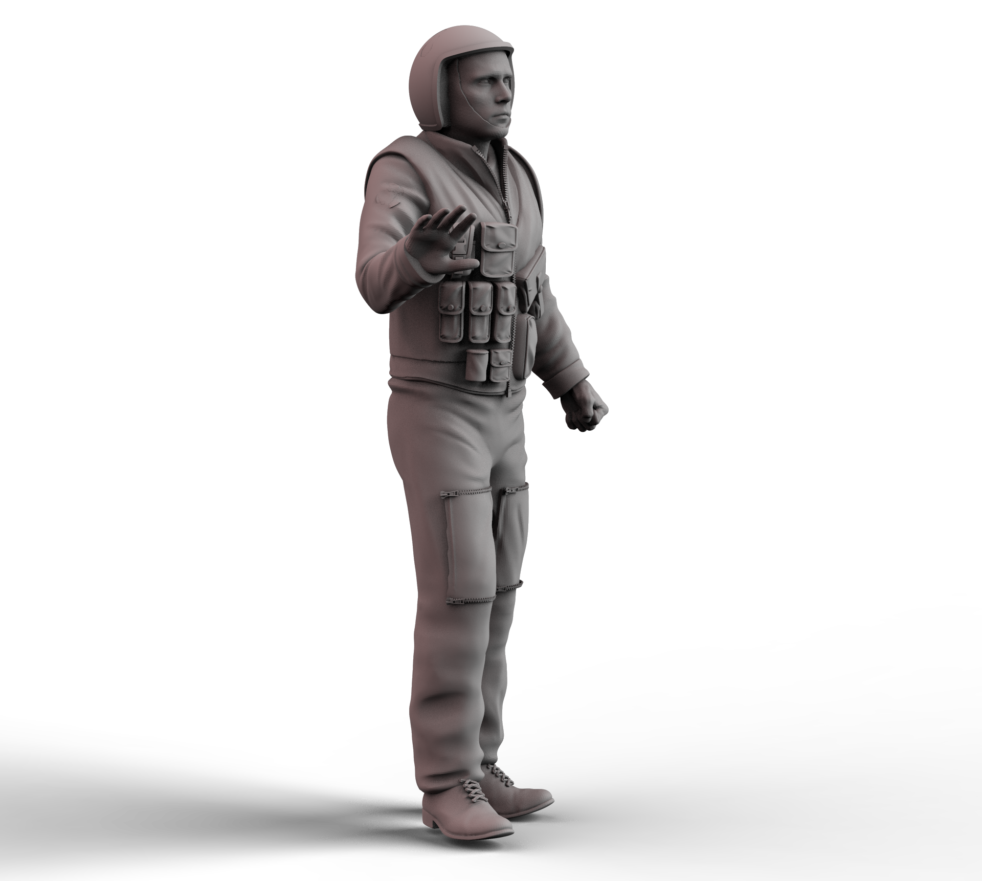 AM4880 Пилот МИ-24П "На удачу!"