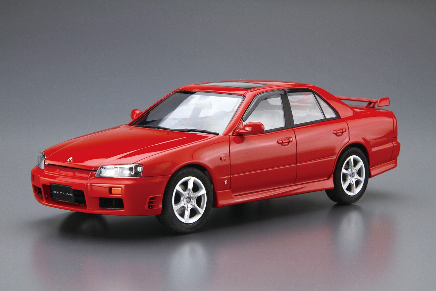 05750 Nissan Skyline 25GT-X Turbo ER34 '98 Aoshima