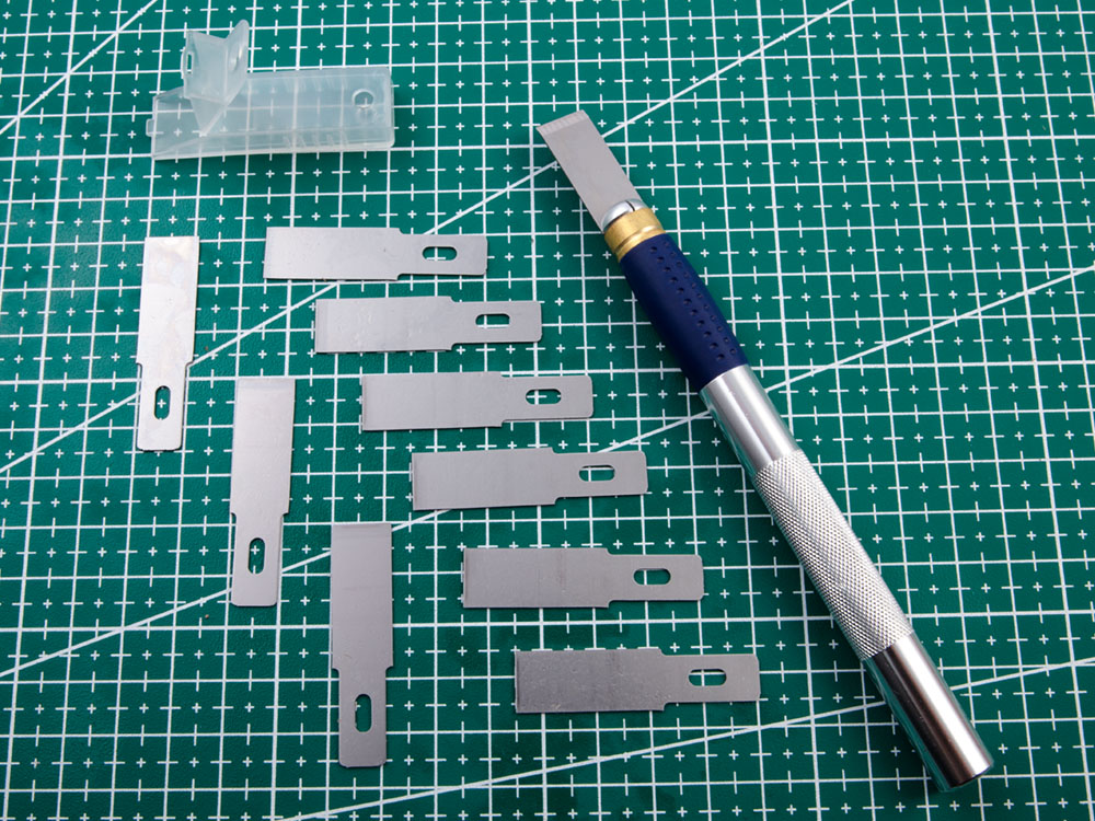 0629MCH Сменное лезвие модельного ножа №8 10 шт