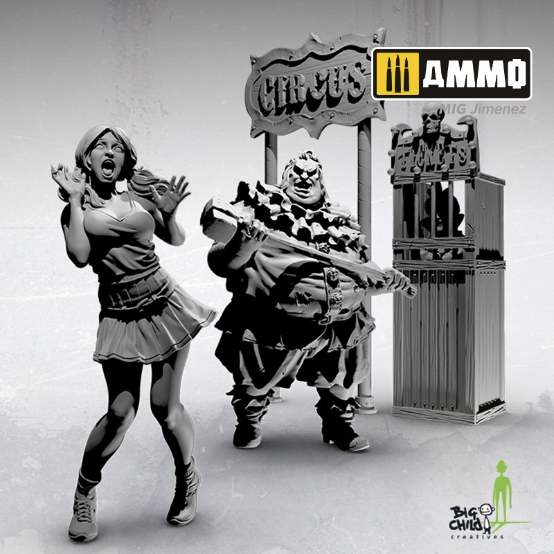 BCFO54004 Набор миниатюр Pack Freak Out Show (BCFO54001 + BCFO54002 + BCFO54003) BIG CHILD