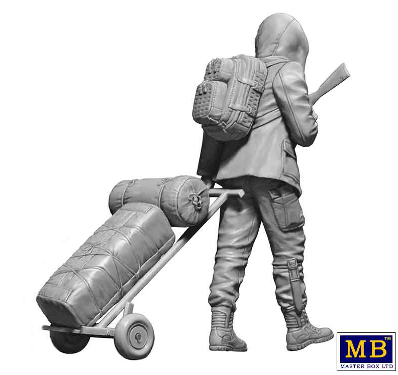 24086 Постапокалиптика. Последний мост. Набор 4. Вадим Master Box (MB)