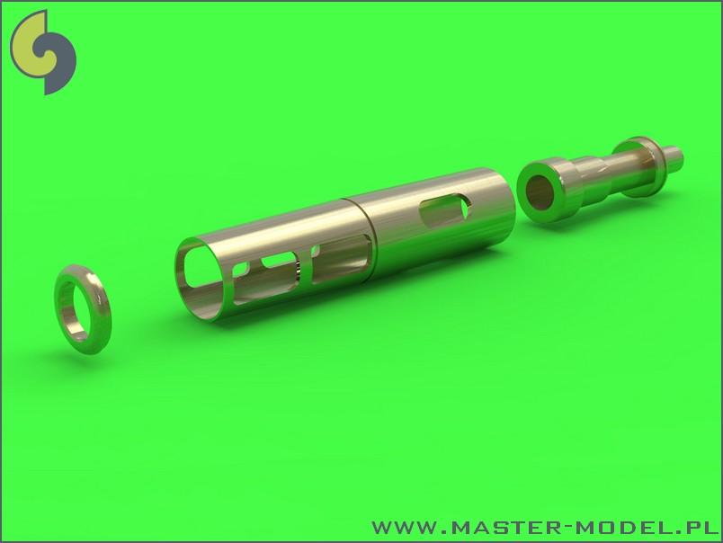 AM-32-069 МиГ-17А / П / Ф (Fresco A, B, C) - комплект 37-мм и 23-мм стволов с трубами Пито