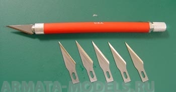 EX19018 Нож №1 с лезвиями №11